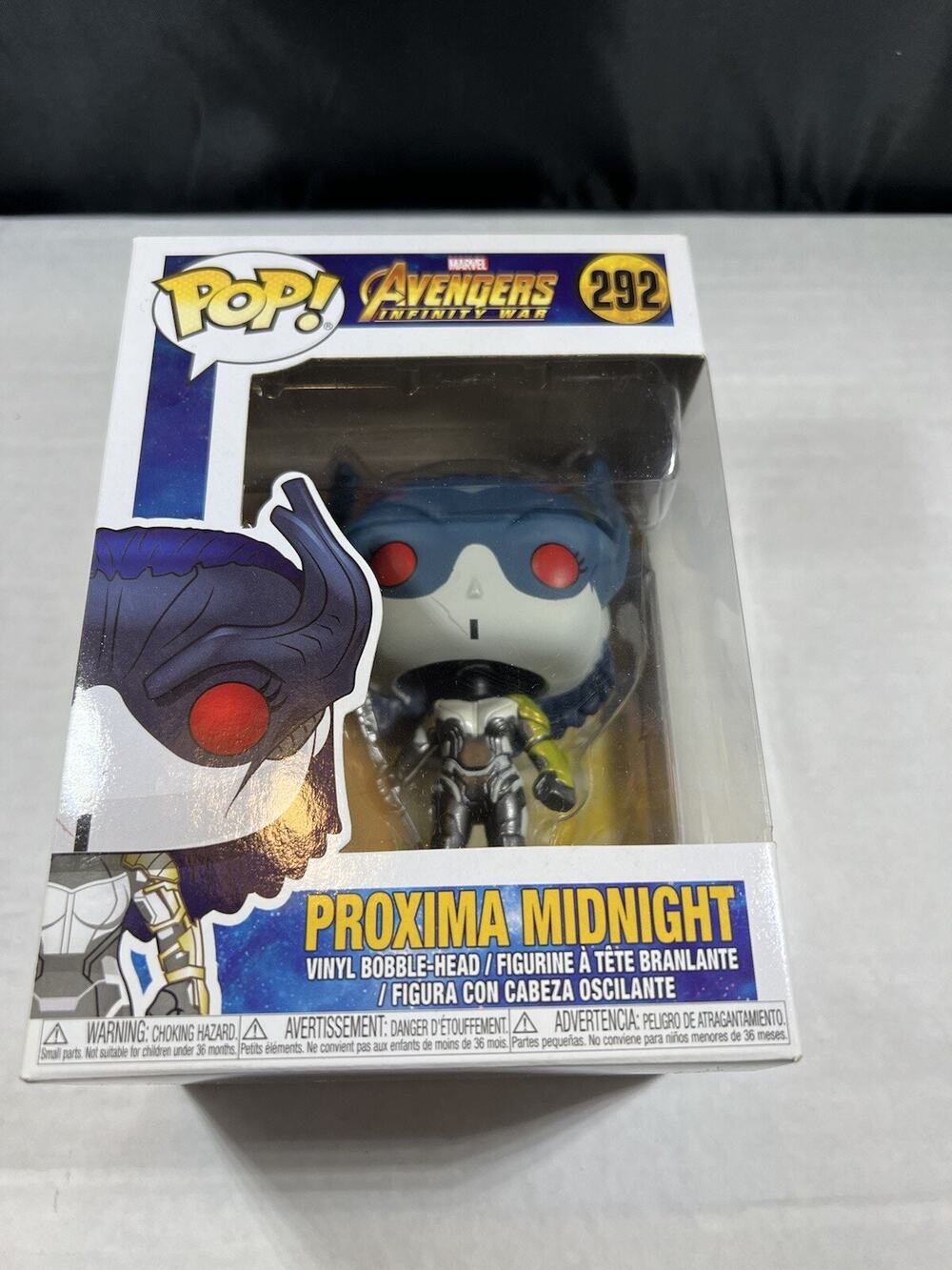 FUNKO POP! MARVEL: AVENGERS INFINITY WAR - PROXIMA MIDNIGHT 292 VINYL New